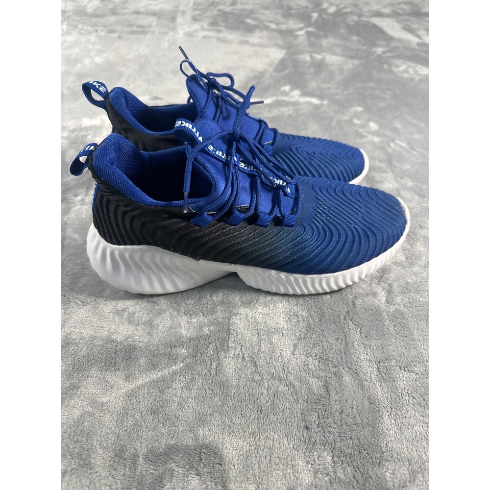 Vitike Mens Running Shoes Blue Black Gradient Textured Athletic Sneakers size 8